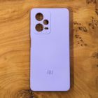 Чохол Silicone case для Xiaomi Redmi Note 12 Pro 5G Lilac
