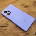 Чохол Silicone case для Xiaomi Redmi Note 12 Pro 5G Lilac