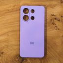 Чохол Silicone case для Xiaomi Redmi Note 13 4G Lilac