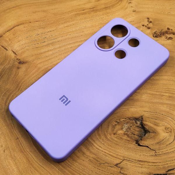 Чохол Silicone case для Xiaomi Redmi Note 13 4G Lilac