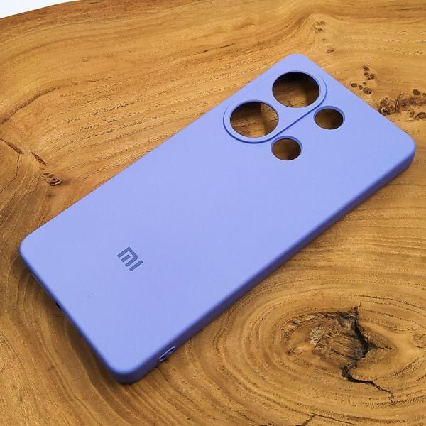 Чохол Silicone case для Xiaomi Redmi Note 13 Pro 4G Lilac