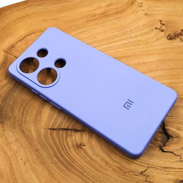 Чохол Silicone case для Xiaomi Redmi Note 13 Pro 4G Lilac