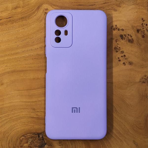 Чохол Silicone case для Xiaomi Redmi Note 12S 4G Lilac