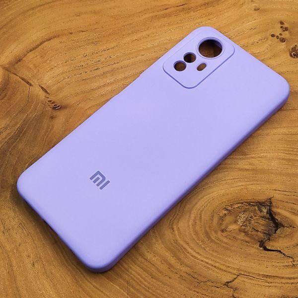 Чохол Silicone case для Xiaomi Redmi Note 12S 4G Lilac