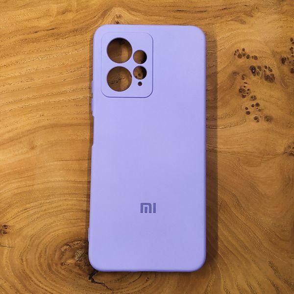 Чохол Silicone case для Xiaomi Redmi Note 12 4G Lilac