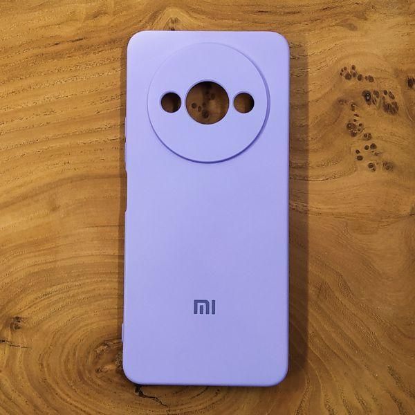 Чохол Silicone case для Xiaomi Redmi A3 4G Lilac