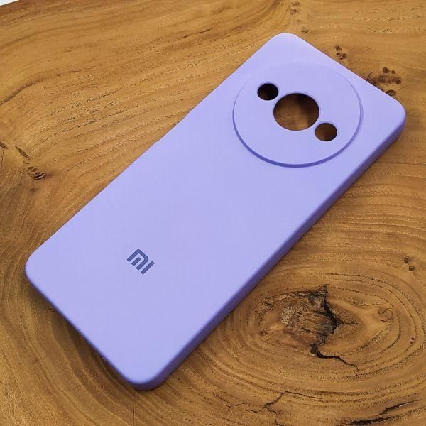 Чохол Silicone case для Xiaomi Redmi A3 4G Lilac