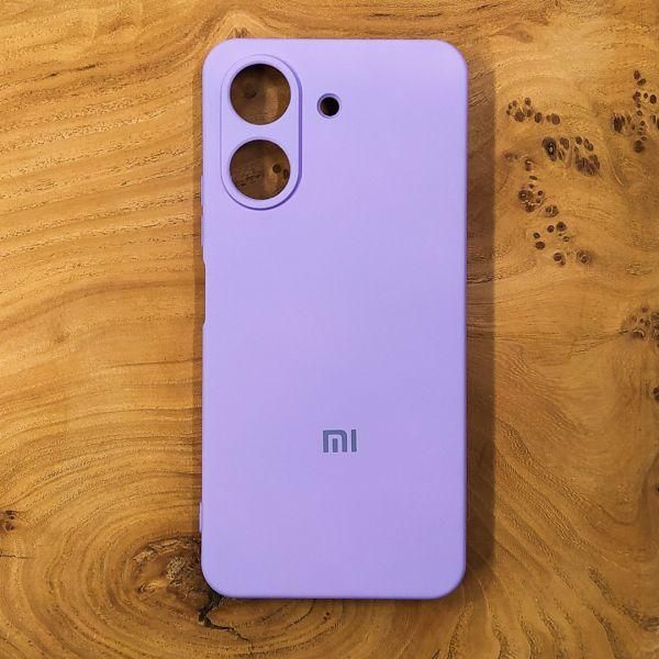 Чохол Silicone case для Xiaomi Redmi 13C 4G Lilac