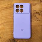 Чохол Silicone case для POCO F6 Pro 5G Lilac