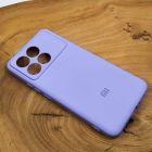 Чохол Silicone case для POCO F6 Pro 5G Lilac