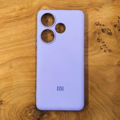 Чохол Silicone case для POCO F6 5G Lilac