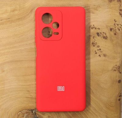 Чохол Silicone Case для Xiaomi Redmi Note 12 Pro PLUS Red