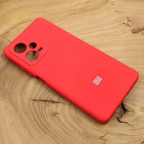 Чохол Silicone Case для Xiaomi Redmi Note 12 Pro PLUS Red