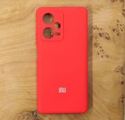 Чохол Silicone Case для Xiaomi Redmi Note 12 Pro 5G Red