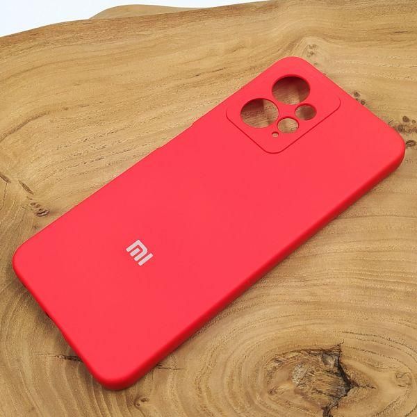 Чохол Silicone Case для Xiaomi Redmi Note 12 4G Red