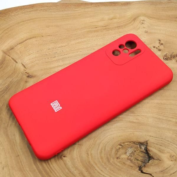 Чохол Silicone Case для Xiaomi Redmi Note 10 Red