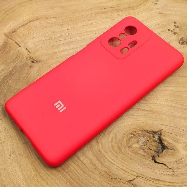 Чохол Silicone Case для Xiaomi 11T/11T pro 5G Red
