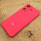 Чохол Silicone Case для Xiaomi Redmi 13C 4G Red