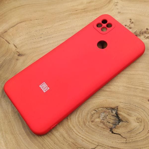 Чохол Silicone Case для Xiaomi Redmi 9C/10A Red