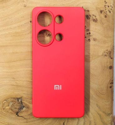 Чохол Silicone Case для Xiaomi Redmi Note 13 Pro 4G Red