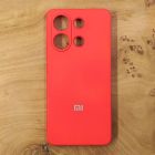 Чохол Silicone Case для Xiaomi Redmi Note 13 4G Red