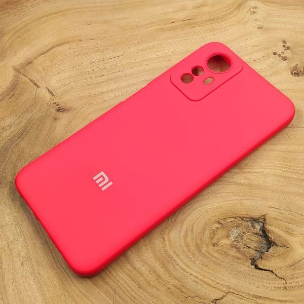 Чохол Silicone Case для Xiaomi Redmi Note 12S 4G Red