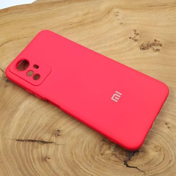 Чохол Silicone Case для Xiaomi Redmi Note 12S 4G Red
