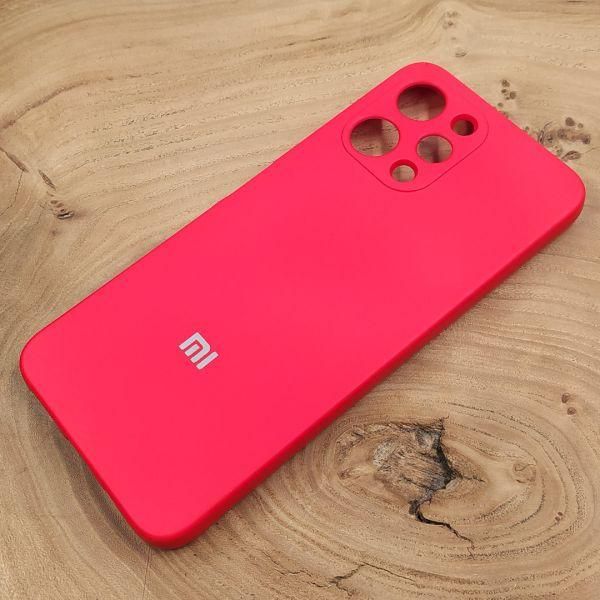 Чохол Silicone Case для Xiaomi Redmi 12 4G Red