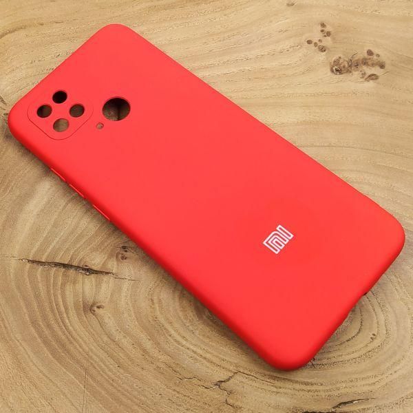 Чохол Silicone Case для Xiaomi Redmi 10C Red