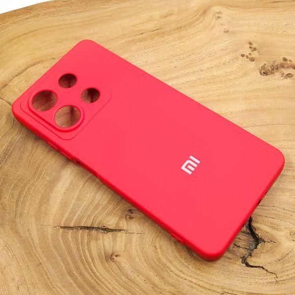 Чохол Silicone Case для Xiaomi Redmi Note 13 5G Red