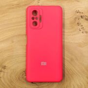 Чохол Silicone Case для Xiaomi Redmi Note 10 Pro Red