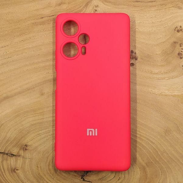 Чохол Silicone Case для POCO F5 5G Red