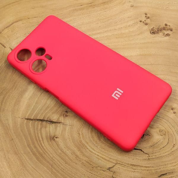 Чохол Silicone Case для POCO F5 5G Red