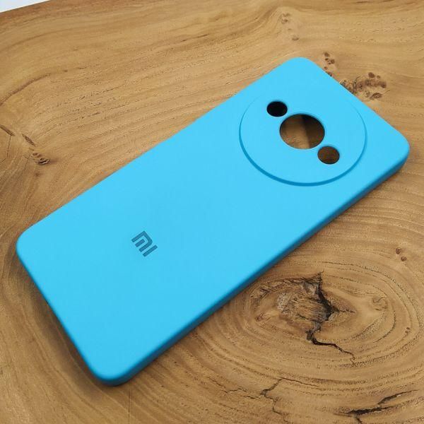 Чохол Silicone Case для Xiaomi Redmi A3 4G Just Blue
