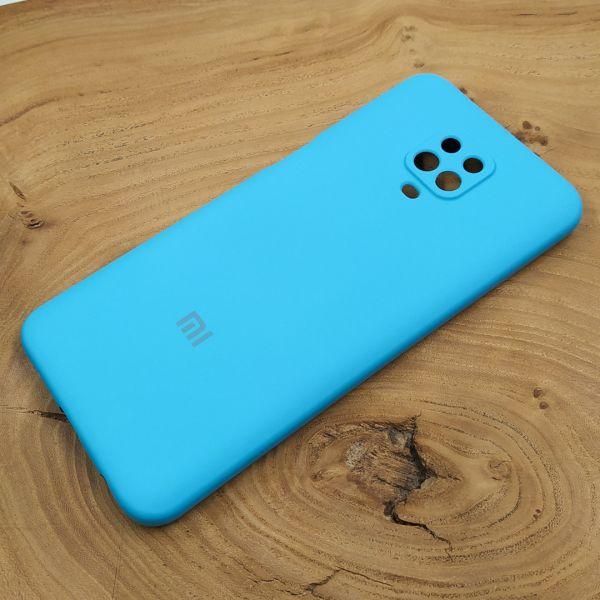 Чохол Silicone Case для Xiaomi Redmi note 9s/9 pro Just Blue