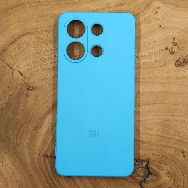 Чохол Silicone Case для Xiaomi Redmi Note 13 4G Just Blue