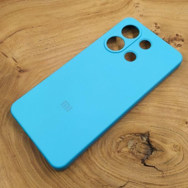 Чохол Silicone Case для Xiaomi Redmi Note 13 4G Just Blue