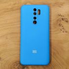 Чохол Silicone Case для Xiaomi Redmi Note 8 Pro Just Blue