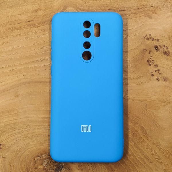 Чохол Silicone Case для Xiaomi Redmi Note 8 Pro Just Blue