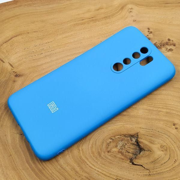 Чохол Silicone Case для Xiaomi Redmi Note 8 Pro Just Blue