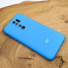 Чохол Silicone Case для Xiaomi Redmi Note 8 Pro Just Blue