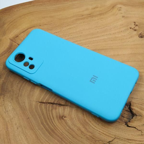 Чохол Silicone Case для Xiaomi Redmi Note 12S 4G Just Blue