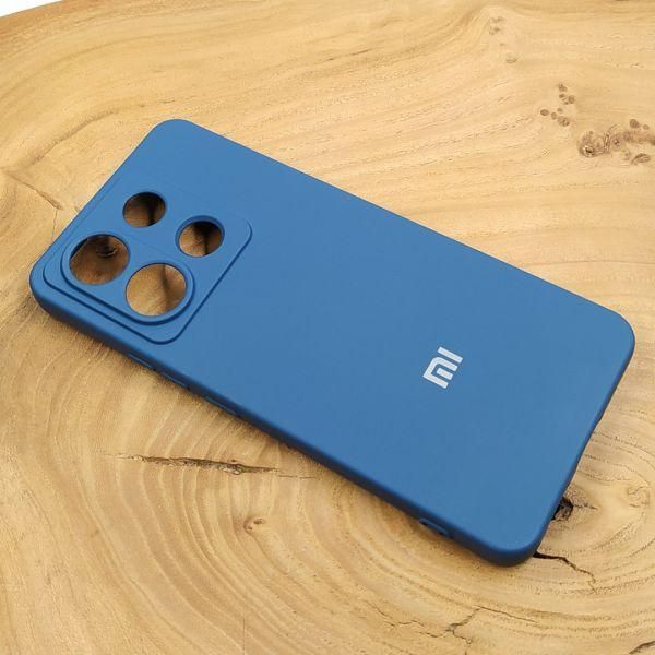 Чохол Silicone Case для Xiaomi Redmi Note 13 Pro 5G Steel Blue
