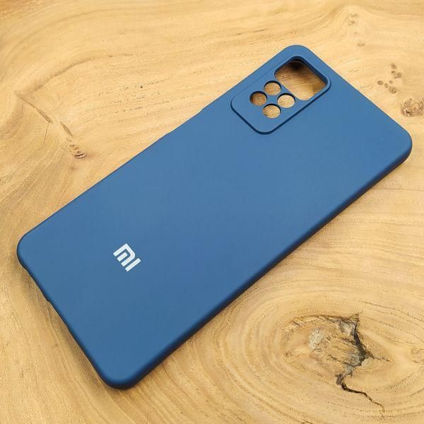 Чохол Silicone Case для Xiaomi Redmi Note 12 Pro 4G Steel Blue