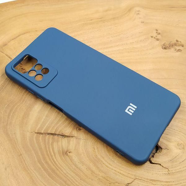 Чохол Silicone Case для Xiaomi Redmi Note 12 Pro 4G Steel Blue