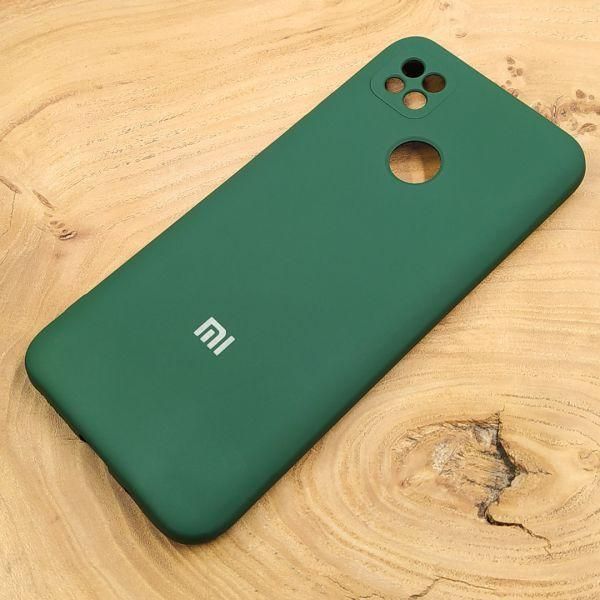 Чохол Silicone Case Xiaomi Redmi 9C/10A Blue Green
