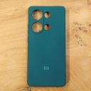 Чохол Silicone Case для Redmi Note 13 Pro 4G Blue Green