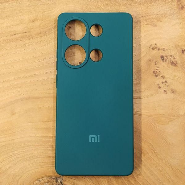 Чохол Silicone Case для Redmi Note 13 Pro 4G Blue Green