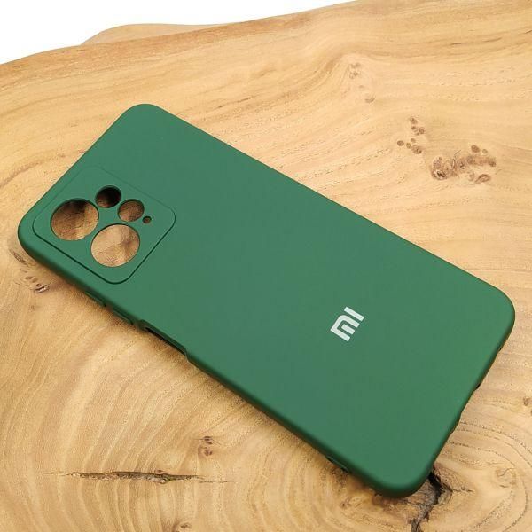 Чохол Silicone Case для Xiaomi Redmi Note 12 4G Blue Green
