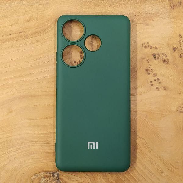 Чохол Silicone Case для POCO F6 5G Blue Green